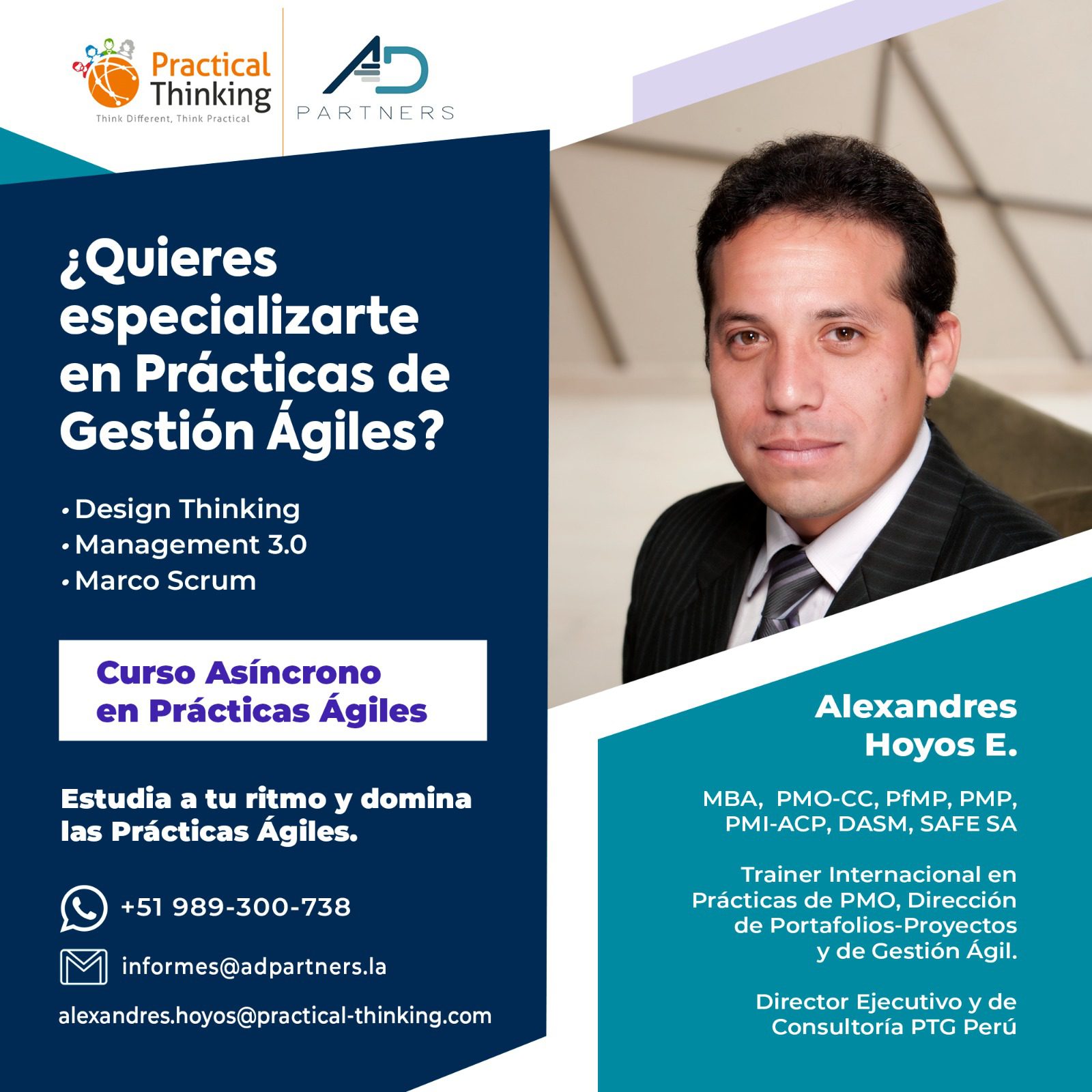 Curso asíncrono de especializacion en prácticas ágiles