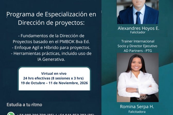 Programa de dirección de proyectos