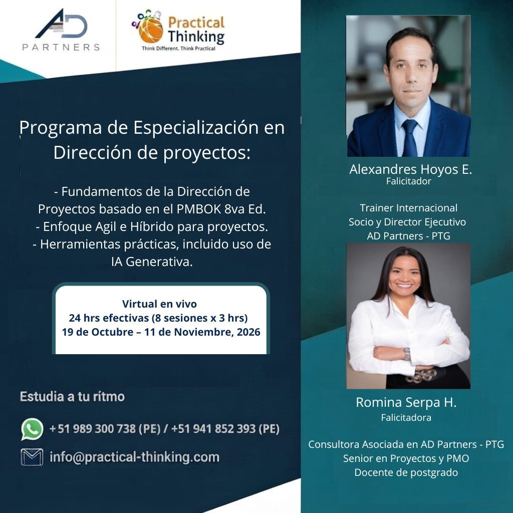 Programa de dirección de proyectos